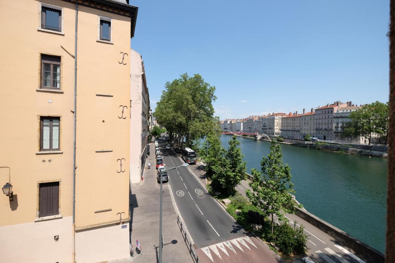 Honore Suite Vue Saone Lyon Exteriér fotografie